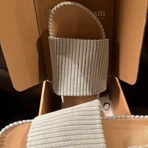 Journee Aveline Slide light blue size 8 1/2.